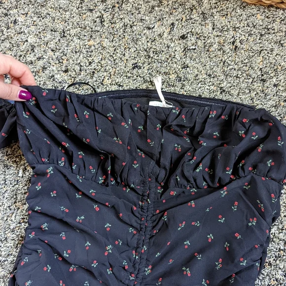 NWT More To Come Ruched Dress - Picture 5 of 8